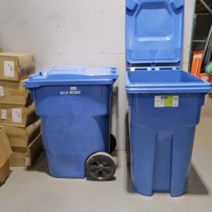 Laliberté Produits Industriels Bac poubelle ou recyclage bleu